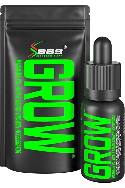 Grow Beard Growth Serum - Maximum XXL Beard Growth Oil for Men - Thickens & F...