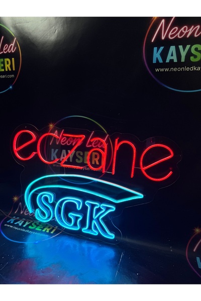 NEON LED KAYSERİ Eçzane sgk Neon led dikkat çekici led