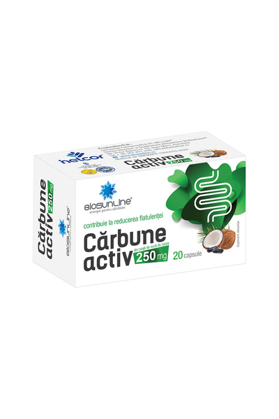 BioSunLine Carbune activ 250 mg