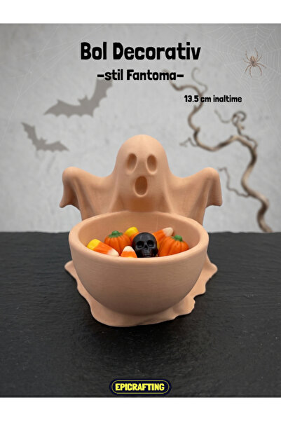 Epic Crafting Bol Decorativ pentru Bomboane - Fantoma de Halloween