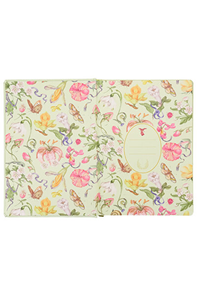 Victoria's Journals Caiet Jardin cu copertă rigidă A5, 120 pagini, 120 gr. Punctat