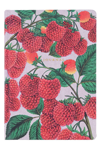Victoria's Journals Jardin Keten Sert Kapak Defter A5 ,120 yap, 120 gr. Düz