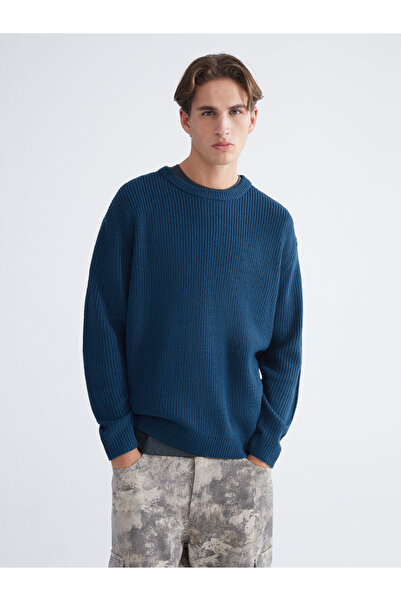 LC Waikiki Ανδρικό πλεκτό πουλόβερ Crew Neck