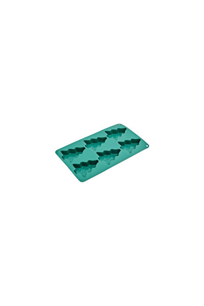 5five Simple Smart Bakery mold Christmas trees, green, silicone, Christmas, 2...