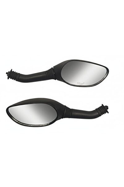 OEM Set 2 Oglinzi Universale Moto Scuter ATV, Filet M8 8mm, Negru