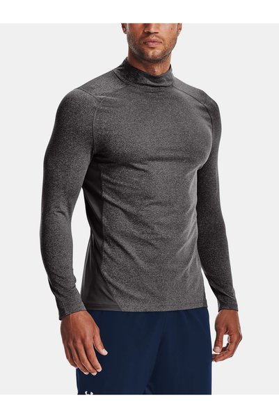Under Armour UA CG Armour Fitted Mock-GRY - Tricou
