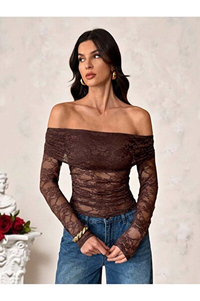 Sheya Blouse, brown - XL