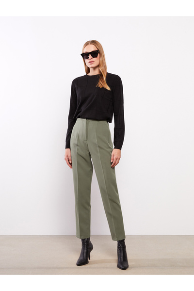 LC Waikiki Women's Standard Fit Plain Trousers