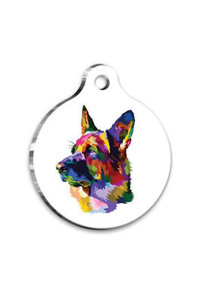Pet Tag Art Qr-Ecs070-M