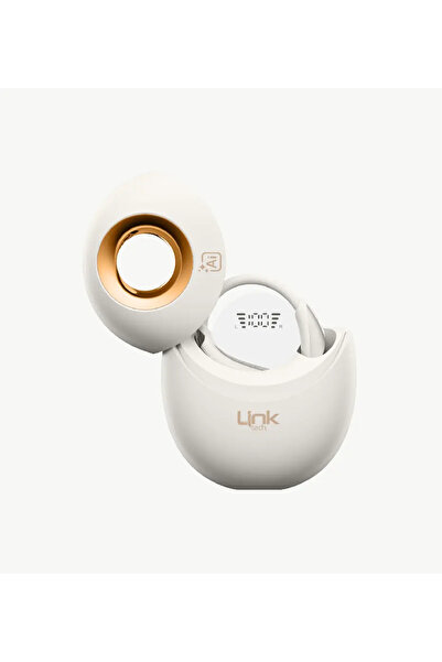 X166 Açık Kulak Tasarım Ai Dijital Cam Ekranlı Bluetooth Kulaklık
