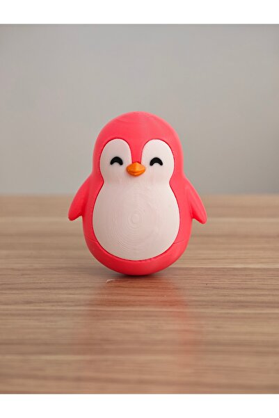 TAYZSHOP Penguen Hacı Yatmaz Masa Üstü Stres Oyuncağı & Minimalist Dekoratif ...