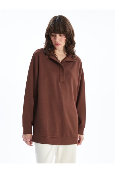 LC Waikiki Funnel Neck Women's Sweatshirt Tunic