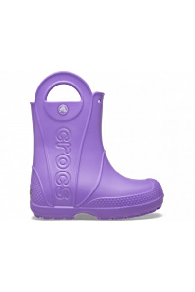 Crocs حذاء Handle It Rain Boot K Purple Pulse للأطفال