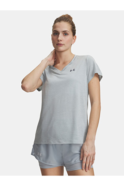 Under Armour Tech SSV- Twist - Tricou de damă, Gri