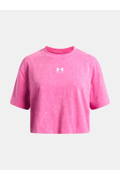Under Armour UA G Rival Wash SS - Tricou pentru fete
