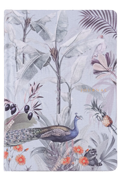 Victoria's Journals Jardin Linen Hard Cover Notebook A5, 120 Sheets, 120 Gr. ...