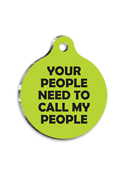 Pet Tag Art Qr-Gy0006-M