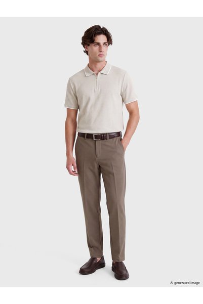 LC Waikiki Tricou polo bărbătesc cu textură vaflă