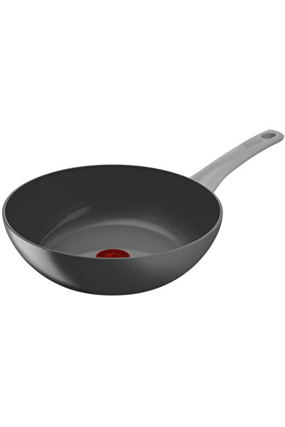 TEFAL Τηγάνι γουόκ 28 εκ. On C4271932, 100% ανακυκλωμένο αλουμίνιο, Ένδειξη θ...