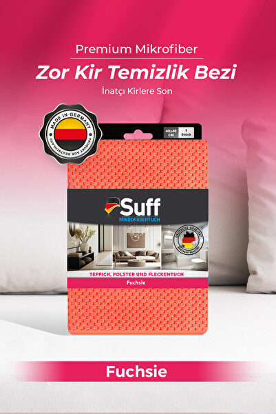 Suff Lavendel Mikrofiber Bez Çift Taraflı Sıvı Emici Hassas Kumaş ve Yüzey Be...
