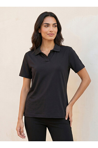 FAV Basics Polo T-shirt with Ribbed Collar