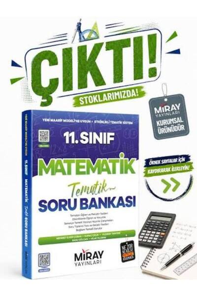 Miray Yayınları 11. Sınıf matematik Tematik Soru Bankası