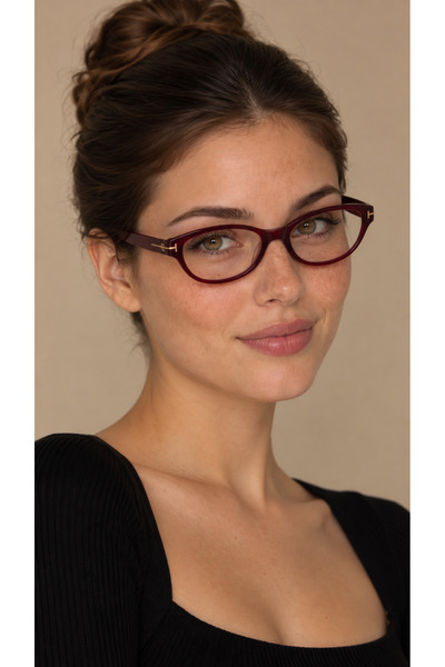 LOOKUP Lyra- Blue Light Protected Glasses Optically Compatible Cat Eye New Se...