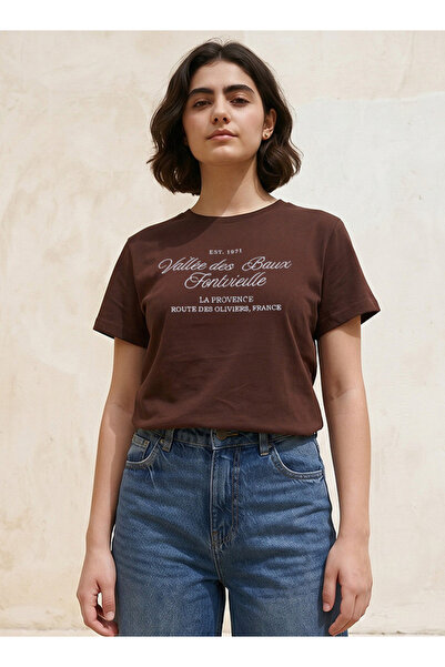 FAV Youth Cotton T-shirt with Embroidery