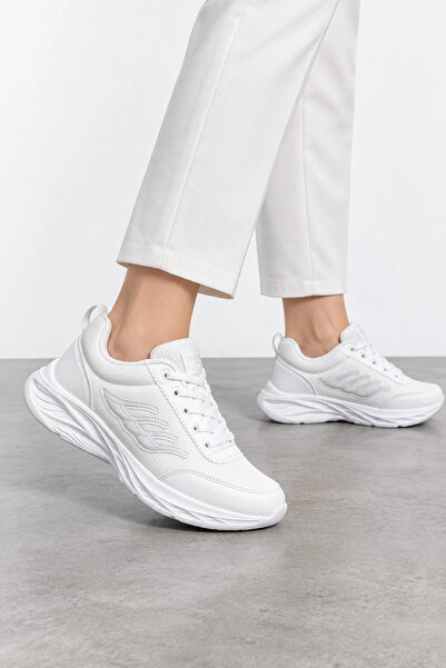 HT HOTİN Sprint Women's Casual Sneaker Sports Shoes - White