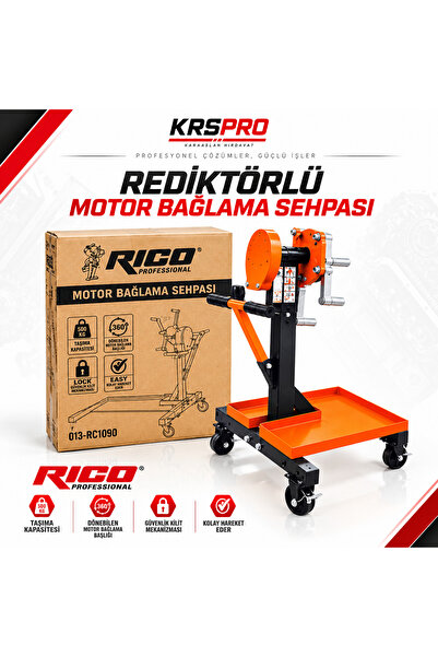 Rico REDİKTÖRLÜ MOTOR BAĞLAMA SEHPASI
