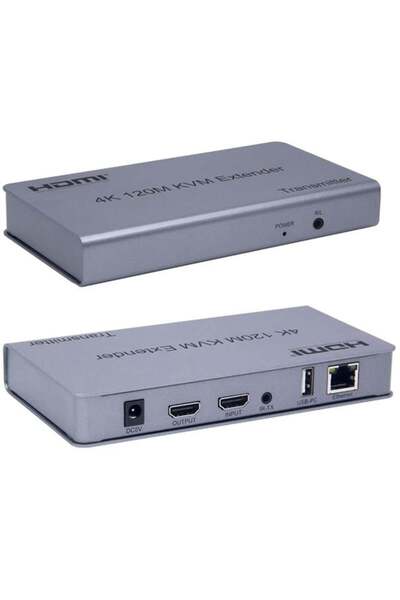 Lutesya Fully H-608J Ultra HD 4K 120 Mt. KVM HDMI Extender (Uzatıcı)