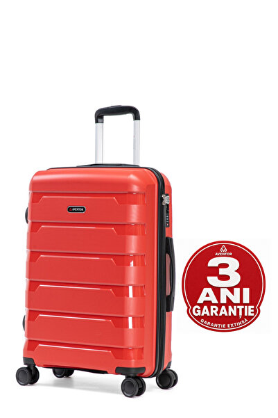 aventor Troler mare Aventor, 76.5x51.5x29.5 cm, PP, Lacăt cu combinație TSA, ...