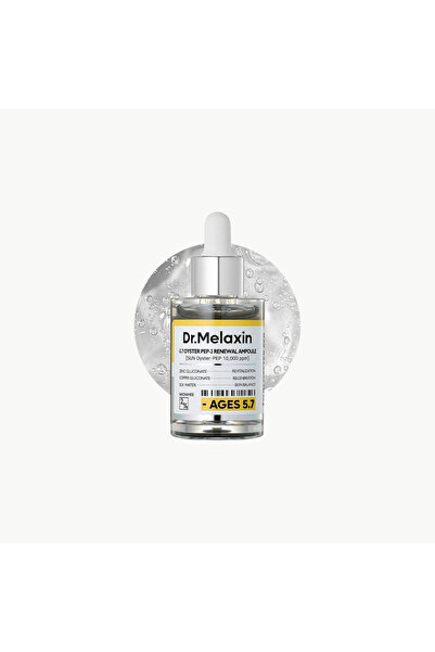 Dr.Melaxin Δρ. Μελάξιν Ορός Προσώπου σε Αμπούλα με Πεπτίδια Στρειδιών για Σύσ...
