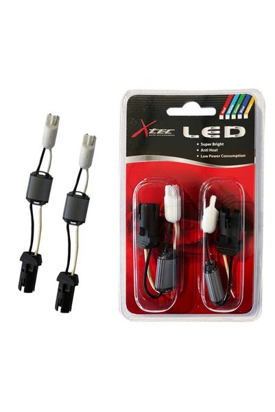 X TECH Αντιστάσεις Canceller Canbus για LED με υποδοχή Plug & Play T10 w5w 5W...