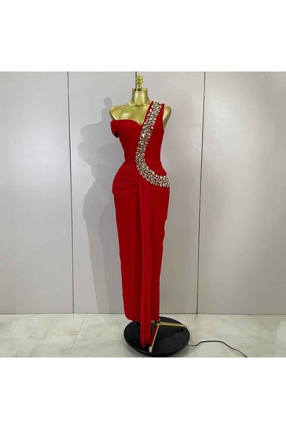 Andress Boutique Rochie bandaj maxi Valeria, Roșu