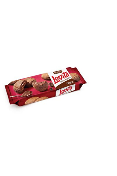 Roshen Biscuiți cu umplutură de cacao, Lovita Soft Cream, Roshen, 127 g