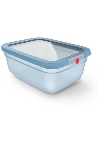 TEFAL ONEClick Casserole N1211610, 3.0 L, plastic, 100% airtight closure, blue