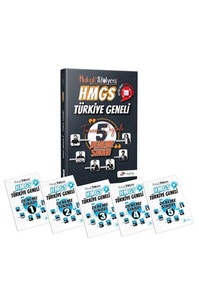 Dizgi Kitap Hukuk Atölyesi HMGS Türkiye Geneli Optikli Tamamı Çözümlü 5 Denem...