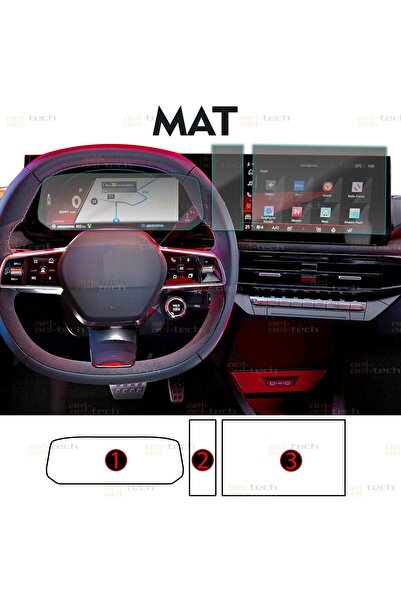 ael-tech Renault Clio Evolition Plus Compatible Matte Digital Display, Matte ...