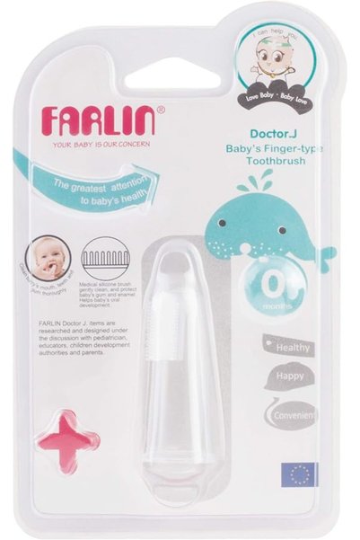 FARLİN فرشاة أسنان للأطفال على شكل إصبع _Bf-117
