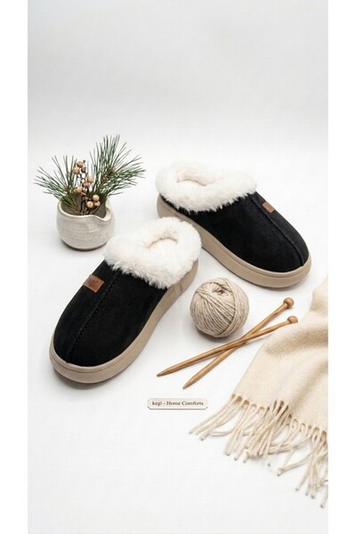 Shubuu Women's Plush Soft Sole House Slippers 2027-2
