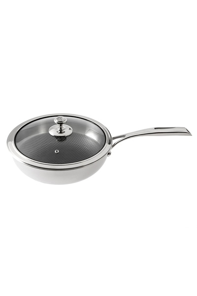 Jumbo Gourmet 3PLY İndüksiyon Tabanlı Wok Tava 26 cm