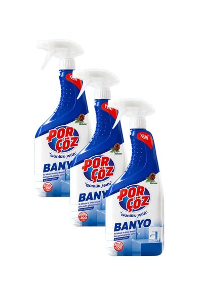 Porçöz BANYO SPREYİ 750ML (3 ADET)