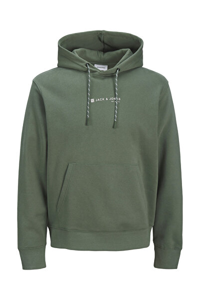 Jack & Jones JJSKI سويت هود بشعار للتزلج AW25