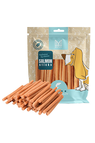Mersjo Gustare pentru câini - cârnați cu somon 500g