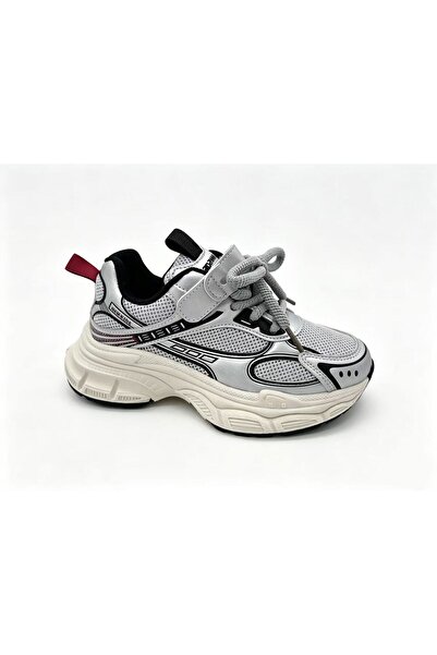 Apawwa Pantofi sport tip dad shoes pentru copii mari, marimi 31-38, plasa res...