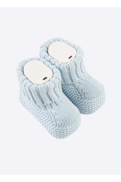 kitikate Arden Knitwear Booties Blue