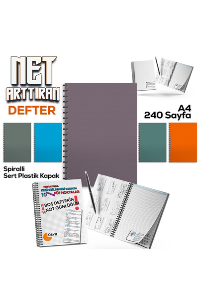 Fragman Yayınları 2027 TYT Net Arttıran Tüm Dersler Okul Defteri 240 Sayfa De...