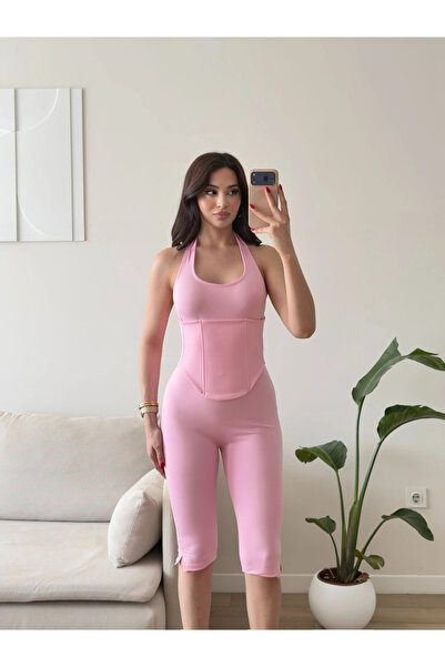 Zoom Butik Bel Korse Capri Tulum - PEMBE