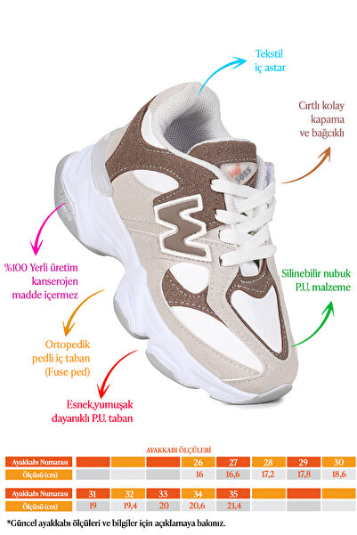 Kiko Kids Tura Bağcıklı Günlük Erkek Çocuk Spor Ayakkabı